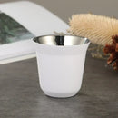 GobekUsa Double Wall Espresso Mugs 80ml - Set of 2 Stainless Steel Heat Insulated Cups