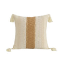 GobekUsa Bohemian Style Fringed Throw Pillow Cover for Living Room Sofa