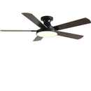 GobekUsa 56" Low Floor Ceiling Fan Light | Indoor Living Room Chandelier | Modern Design