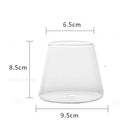 GobekUsa Clear Glass Water Cup Coffee Mug Juice Drink Bottle Kitchen Tableware