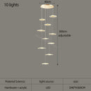 GobekUsa Lotus Leaf Nordic Chandelier for Elegant Home Decor