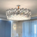 GobekUsa Crystal Chandelier: Postmodern Light Luxury for Living Room, Bedroom, Kitchen.