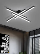 GobekUsa Linear LED Ceiling Lamp for Living Room Bedroom Lighting Fixtures