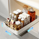 GobekUsa Kitchen Organizer Rack for Cabinets Storage and Tableware - Slide Dish Rack