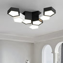 GobekUsa Geometric Ceiling Lamps: Modern & Creative Lighting Fixtures for Master Bedroom