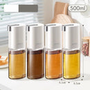 GobekUsa Automatic Glass Oil Pot Seasoning Bottle - Kitchen Cooking Vinegar Dispenser