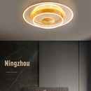 GobekUsa Double Layer 60CM LED Ceiling Light for Living Dining Room Bedroom
