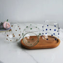 GobekUsa Glass Wave Dots Mug Set