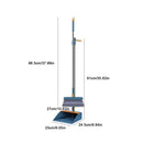 GobekUsa Household Broom Scoop Set: Folding Dustpan, Broom & Shovel, Water Wiper, Pet Hair Grabber