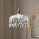 GobekUsa Crystal Glass LED Pendant Lamp: Modern Luxury Interior Lighting for Home Decor