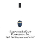 GobekUsa LED Pendant Lights: Modern Circular Ceiling Lamps for Bedside, Restaurant, and Bar counters