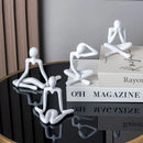 GobekUsa Abstract Figures Ornament Sculpture for Home Office Decor