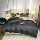GobekUsa Egyptian Cotton Bedding Set with Sheet Pillowcase Blanket Cover - Queen King Size