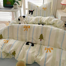 GobekUsa Cartoon Style Cotton Printed Bedding Sets in Single/Double Size