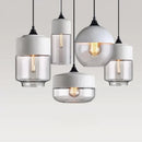 GobekUsa Glass Wood Chandelier LED Pendant Light Fixture for Living Dining Bedroom