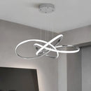 GobekUsa Gold Ring Chandeliers for Modern Dining Room Luxury Bedroom Lighting