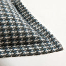 GobekUsa Hounds tooth Square Cushion Cover 45x45cm Orange Green Blue Black