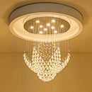 GobekUsa Diamond Crystal Chandelier: Modern LED Living Room and Hotel Lighting