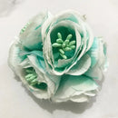 GobekUsa Blue Flower Cherry Stamen Berries Bundle for DIY Christmas Wedding Decor