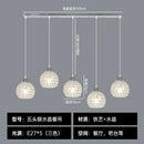 GobekUsa Crystal Dining Pendant Lamp - Modern Nordic Minimalist Design