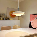 GobekUsa Gradient White Red UFO Pendant Light | Adjustable Mid Century Chandelier