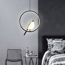 GobekUsa LED Pendant Lamp for Bedroom Interior Hanging Chandelier Fixture