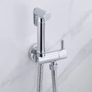 GobekUsa Brass Wall Mount Bidet Spray Set Chrome Gold High Pressure Bathroom Shattaf Gun