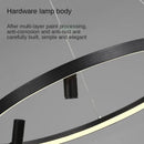 GobekUsa Black Round Combo Chandelier: Stylish Lighting for Home, Living Room, Bedroom, Dining Table
