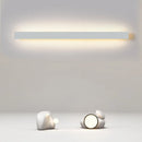 GobekUsa LED White Wall Lamp: Modern Minimalist Design for Bedroom, Living Room, and TV Background.