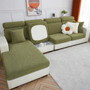 GobekUsa Jacquard L Sofa Seat Cover Protector: Stretchable, Washable, Thick Slipcovers