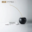 GobekUsa Black Cherry Resin Sculpture Abstract Fruit Home Decor Figurine