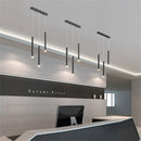 GobekUsa Glossy Cylindrical Chandelier for Bar, Restaurant, Bedside, and Company Front Desk