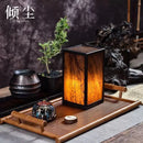 GobekUsa Hedge Stone Candle Holder: Ancient Decorative Amber Table Lamp