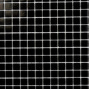 Black 12x12 Uniform Square Glossy Glass Mosaic Tile (20 pack, 20 sq ft/case) by Apollo Tile