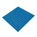 Azure Blue 12x12 Uniform Square Glossy Glass Mosaic Tile (20 pack, 20 sq ft/case)