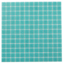 Neon Aqua Green 12x12 Glossy Uniform Square Glass Mosaic Tile (20 pack, 20 sq ft/case) - Sample