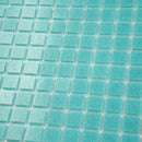 Neon Aqua Green 12x12 Glossy Uniform Square Glass Mosaic Tile (20 pack, 20 sq ft/case)