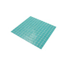 Neon Aqua Green 12x12 Glossy Uniform Square Glass Mosaic Tile (20 pack, 20 sq ft/case) - Sample