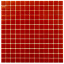Candy Red 12x12 Glossy Uniform Square Glass Mosaic Tile (20 pack, 20 sq ft/case)