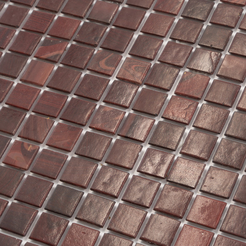 Ruby Red 12x12 Glossy Uniform Square Glass Mosaic Tile (20 pack, 20 sq ft/case), photo 4 of 9