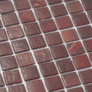 Ruby Red 12x12 Glossy Uniform Square Glass Mosaic Tile (20 pack, 20 sq ft/case)