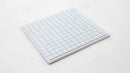 Cotton White 12x12 Glossy Uniform Square Glass Mosaic Tile (20 pack, 20 sq ft/case)