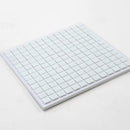 Cotton White 12x12 Glossy Uniform Square Glass Mosaic Tile (20 pack, 20 sq ft/case)