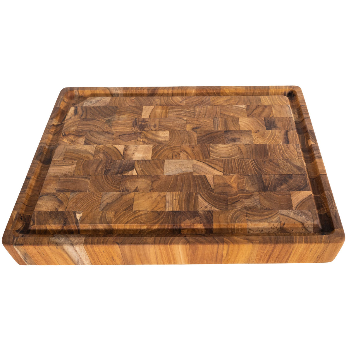 Adobe Checkered Teak Cutting Board - 15", photo 4 of 11