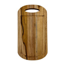 Natural Teak Small Cutting Board - 14" by NORDICTEAK.COM