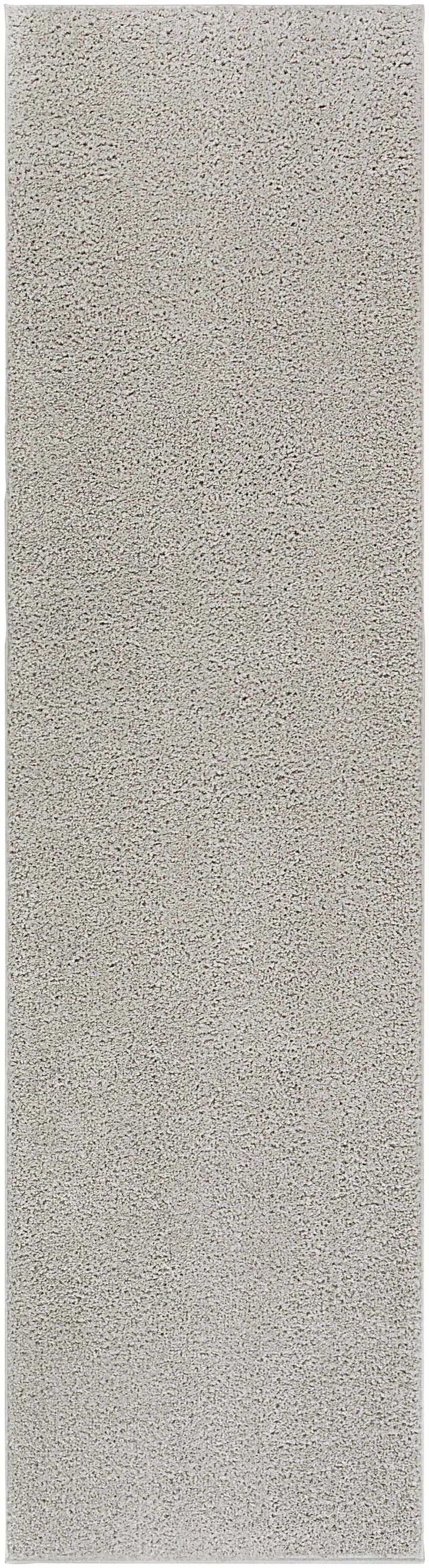 Judy Solid Gray Washable Shag Rug