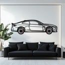 BMW M4 CSL Metal Car Wall Art with Rotating Wheels - Limited Edition G82 Silhouette - Interactive Automotive Wall Art - KAFMEKA108