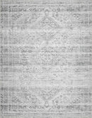 Barny Gray Blue Washable Rug