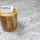 Barny Gray Blue Washable Rug