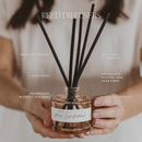 Weekend Tinted Glass Jar Reed Diffuser by Sweet Water Decor